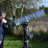 Niels Foldager, owner of a Panther Telescope Mount looking through his telescope